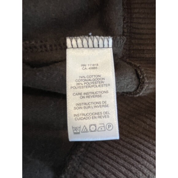 MICHAEL KORS Velour Brown Track Jacket Womens Sz M Full Zip High Neck - Picture 5 of 9